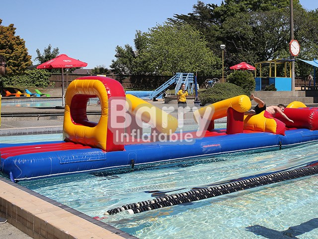 Giant Inflatable Floating Water Obstacle Course For Water Park BY-AR-001